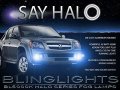Halo Fog Lights Kit For 2015 2016 2017 2018 2019 2020 2021 Chevrolet Colorado Blue