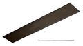 Black Bronze Anodized Flat Snap-in Channel 120 