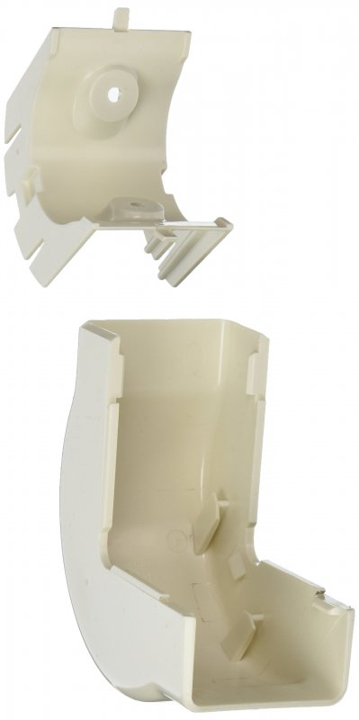Hellermann Tyton Tsr3fw-29-1 1-3 4 External Corner Cover 1 Bend Radius Pvc Office White Pack Of 10
