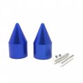 Blue Spike Bar Ends For Suzuki Gsxr 600 750 1000 1100 Gsx1300r Hayabusa Katana Sv650 Sv1000 Tl1000 Bandit 1200 Billet Aluminum 