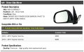 Left Driver Side Power Mirror With Turn Signal Compatible 2012-2015 Toyota Tacoma
