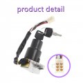Gxywady Motorcycle Ignition Switch W Keys Replacement For Kawasaki Klr650 27005-1129 Klr 650 1987-2007