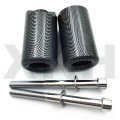 No Cut Frame Slider Protector For 2002 2003 Kawasaki Zx9r Zx-9r Carbon Fiber Delrin Motorcycle Sliders 1 Pair 