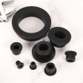T Type Rubber Grommet 8 Pcs 19mm Mount Dia Round Grommets Firewall Plug Hole For Wire Cable Plumbing Black
