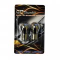 Gp Thunder Bau15s Py21w 7507 1056 5007 Off Set Chrome Silver Light Bulbs Amber 2pcs 