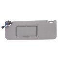 Gray Sun Visor Driver Side With Mirror And Light Replacement For Honda Pilot 2017-2021 Ridgeline 2018-2020 83280-tg7-a12zb 