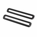 Abs Carbon Fiber Interior Door Air Conditioning Vent Outlet Decoration Frame Trim For Ford Mustang 2015 2016 2017