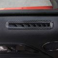 Abs Carbon Fiber Interior Door Air Conditioning Vent Outlet Decoration Frame Trim For Ford Mustang 2015 2016 2017