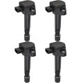 Set Of 4 Ignition Coil Packs 3 Pins Fits For Honda Pilot 5l 2003-2008 Pack Replaces Uf400 