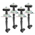 4pcs Set Door Check Strap Hinge Stopper Limiter Fit For Honda Civic 2006-2011 72380-sna-003 