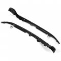 Kuafua Chrome Headlight Molding Trim Bumper Grille Compatible With 2018-2019 Honda Accord Ex-l Ex Lx Touring Models Replacement
