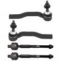 Ocpty New 4-piece Inner Tie Rod End Outer Fit 2015-2018 Ford Edge 2013-2018 Fusion For Lincoln Mkz