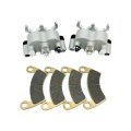 1912256 Front Left Right Brake Calipers Replacement W Pads-easy To Install For Polaris 2018 Ranger 1000 Diesel Crew R10