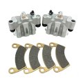 1912256 Front Left Right Brake Calipers Replacement W Pads-easy To Install For Polaris 2018 Ranger 1000 Diesel Crew R10