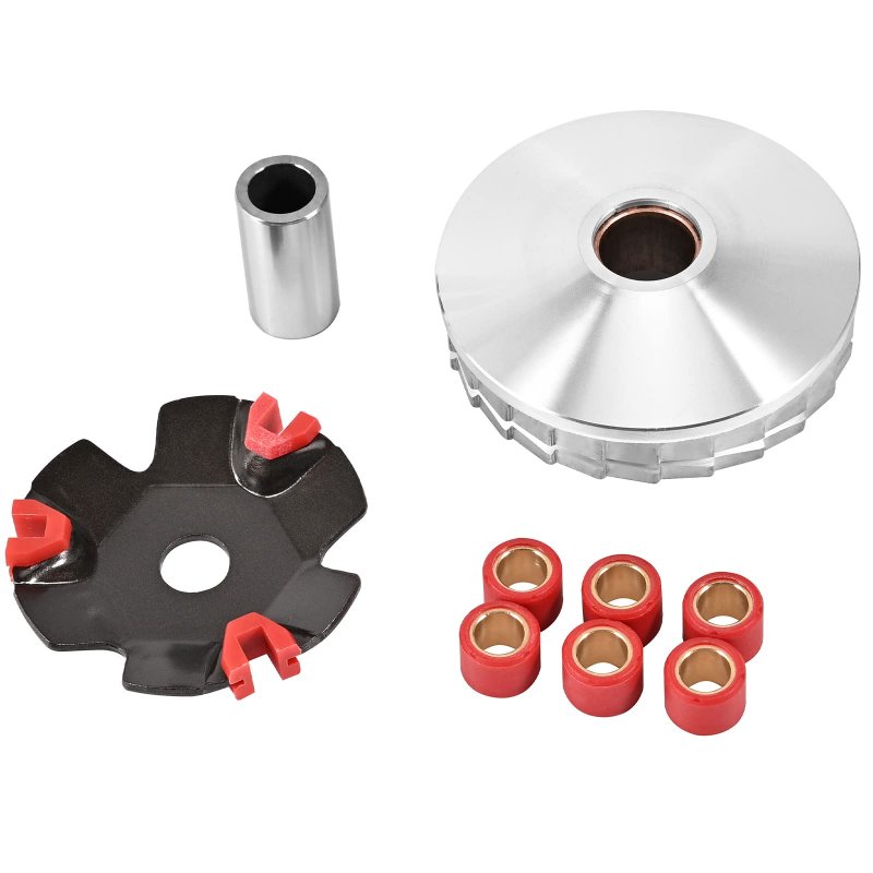 High Performance Racing Variator Kit With 6 5g Copper Roller Weights For Gy6 50cc 80cc Chinese Scooter Moped Atv Go Kart