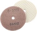 4 Damo Dry Diamond Polishing Pad Grit 3000 for Granite Polish Concrete Polisher Countertop 