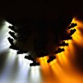 Astra Depot Ultra Slim 10-led 4x 20-led Surface Mount Emergency Strobe Light 16pcs 2-led Dash Grill Hazard Flashing Grille Kit