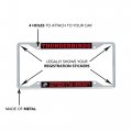 Southern Utah University Suu Thunderbirds Metal License Plate Frame For Front Or Back Of Car Officially Licensed Mascot