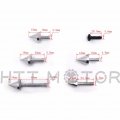 Smt-universal Spike Fairing Windscreen Bolts Compatible With Honda Cbr 600 929 954 900 Rr Silver B00rueofy6