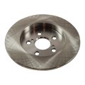 Rear Brake Disc Rotor For Toyota Matrix 2009 2010 2011 2012 2013 2014 Cast Iron Plain Solid 10 2 In 5 Lugs Driver Or Passenger 