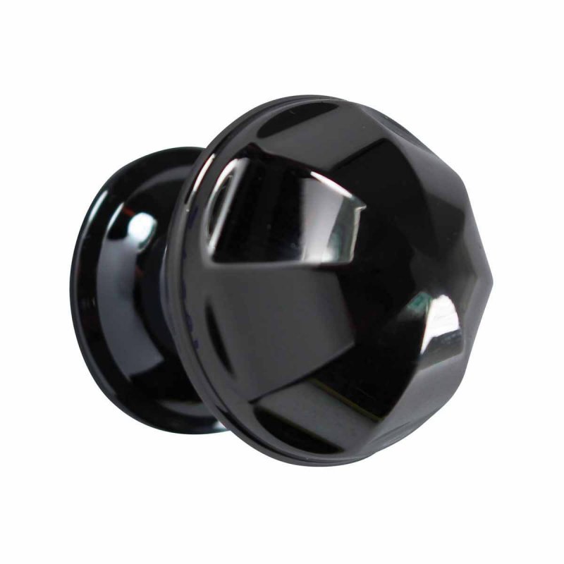 Cabinet Knob Nickel Black Brass 1 Diameter Renovators Supply