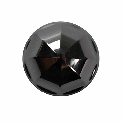 Cabinet Knob Nickel Black Brass 1 Diameter Renovators Supply