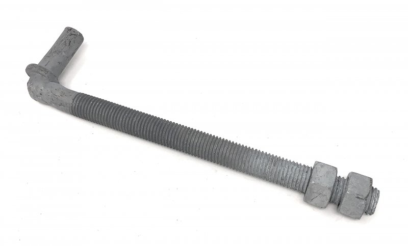 Chain Link Fence J-bolts Galvanized Finish Pin 5 8 Inch Long