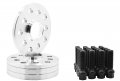 Venum Wheel Accessories 4 Pc Staggered 5x100 5112 Hub Centric Spacers 12 Mm 17 Black Ball Seat 14x1 5 Lug Bolts For Volkswagen 