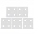 5pcs 4a Hole Vertical Connecting Plate Heat Resistance For Aluminium Extrusion Profile Joining Board Linear Extension 