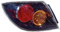 Depo 216-1964l-uq Mazda 3 Driver Side Replacement Taillight Unit Without Bulb 