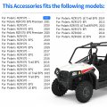Front Left Right Armor Suicide Door Slam Latch Kit Black For Polaris Rzr 570 800 900 P081291