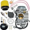 Jdllong 0470-352 Carburetor Fits 1998-2002 Suzuki Quadrunner 500 Lt-f500f Ltf500f 4x4 Carb With Air Filter And Fuel Valve
