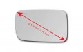 Fit Over Auto-dimming Mirror Glass With Full Size Adhesive For Bmw 2002-2008 745 750 760 7 Series Driver Side View Left Lh