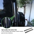Piugilh Real Carbon Fiber Car Rear Side Window Air Vent Decoration Trim Fit For Mercedes Benz G Wagon W464 Class W463 G500 G550