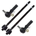 4pc Front Inner And Outer Tie Rod End For Cadillac Xlr 2004 2009 Chevrolet Corvette 1997 2013 Es2231rl Ev343 