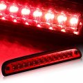 Eparts Led 3rd Third Tail Brake Light High Mount Trailer Cargo Lamp Red Lens Fit For 1999-2016 Ford F250 F350 F450 F550 Super 