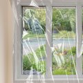 Angoily Patio Door Window Insulation Kit 2x6m Indoor Large Plastic Film For Winterizing Transparent Covering Shrink