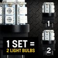Pilot Automotive Il-3157b-15-am Blue 15-smd Led Turn Tail Light Bulb 2 Piece