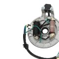 2 Coil Magneto Stator Flywheel Rotor Kit Copper Aluminum For Kick Start Engine Pit Pro Bike Complete Electrics Wiring Harness
