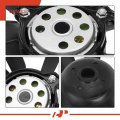 A-premium Engine Coolant Radiator Cooling Fan Assembly Compatible With Mercedes-benz 420sel 1989-1991 4 2l 560sel 5 6l