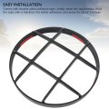 Motorcycle Headlight Grill Cover Aluminum Alloye Grill Side Mounting Stick On Lamp Mask For 401 250 125 2019 To 2023