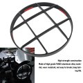 Motorcycle Headlight Grill Cover Aluminum Alloye Grill Side Mounting Stick On Lamp Mask For 401 250 125 2019 To 2023