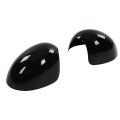 Kimiss Glossy Black Mirror Cover For Left Right Side Replacement Fits R55 R56 R57 R58 R59 R60 R61 Exterior Wing Cap