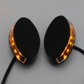 Httmt- Led Signal Black Mirror Block Off Plate Compatible With 05-08 Kawasak Ninja Zx6r 636 04-10 Zx10r P N