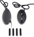 Httmt- Led Signal Black Mirror Block Off Plate Compatible With 05-08 Kawasak Ninja Zx6r 636 04-10 Zx10r P N