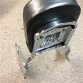 Smt- Chrome Flame Fire Backrest Sissy Bar For 2005-2012 Suzuki Boulevard M50 Vz800 C50 Vl800 C50tt C50c Vl800c 2001-2004 