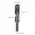 Uxcell Reduced Shank Drill Bit 23mm High Speed Steel Hss 9341 Black Oxide With 1 2 Inch Straight