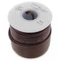 Hook Up Wire 300 Volts 25ft Stranded 22awg Brown With White Earbud Headphones 