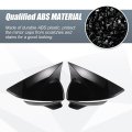 Gloss Black Rear View Mirror Cover Cap Overlay For Seat Leon Mk3 5f Ibiza Mk5 2013 2019 Driver And Passenger Side Pair Models