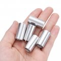 Uxcell 5pcs Aluminum Spacer 16 Bore X 2 Od 1 Length Screw Standoff Bushing Plain Round Metal For 5 Id Screws Bolts And Rods